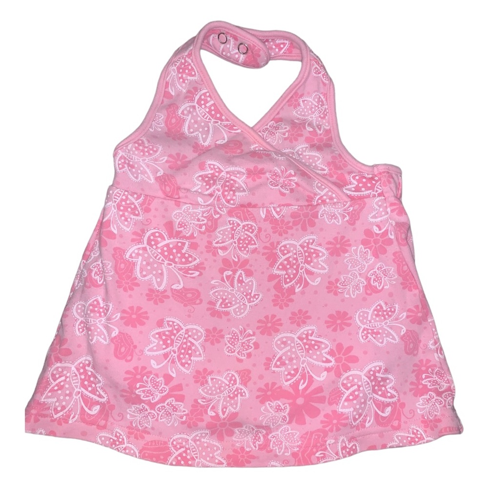 Halter Pink Dress for baby